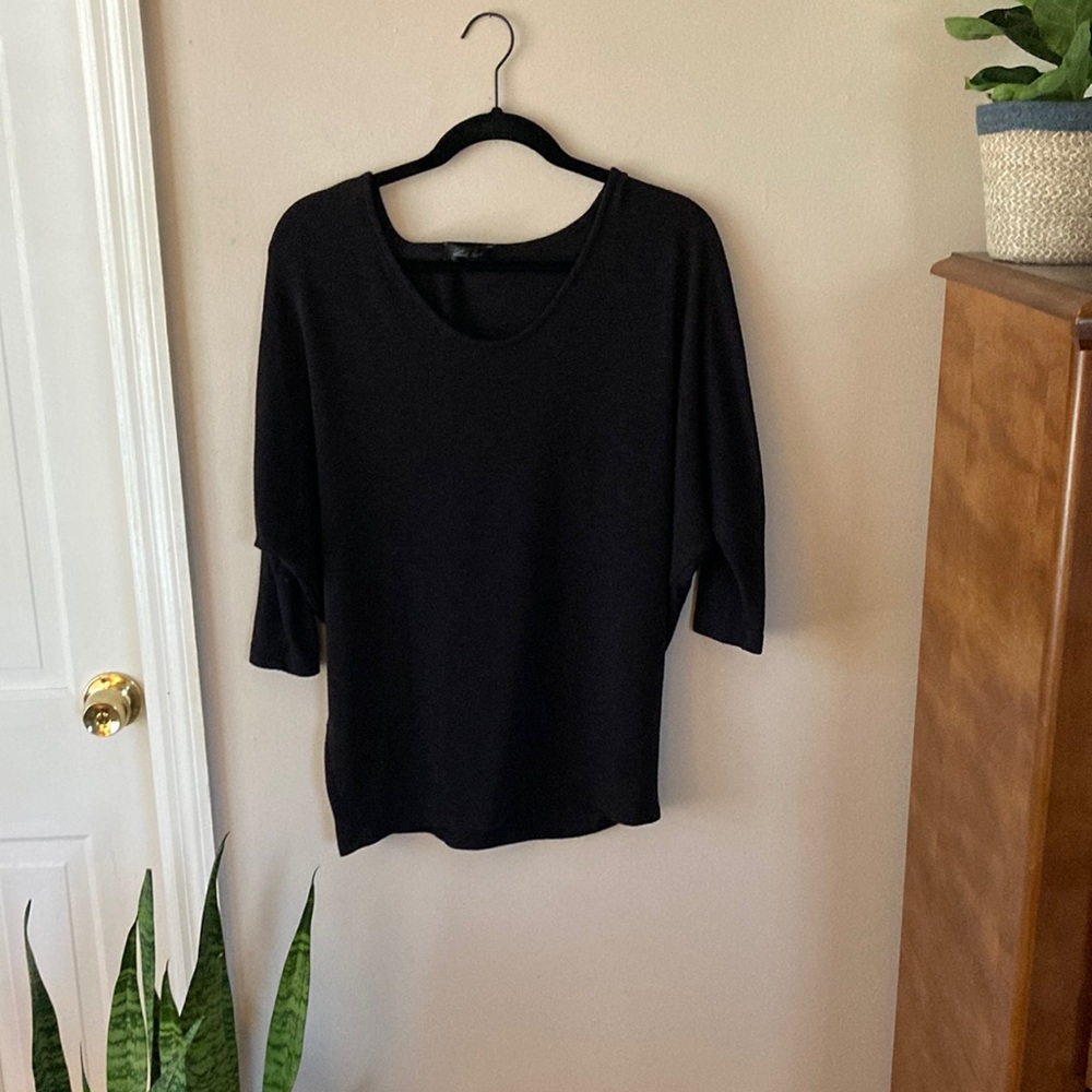 Laila Jayde Dolman Knit Black (M)